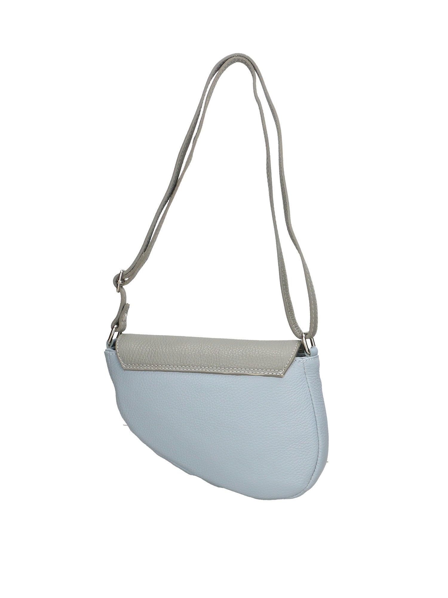 Sylvana Borsa a tracolla da donna Vera pelle 193034-GRIGIO+CIELO Gave Lux
