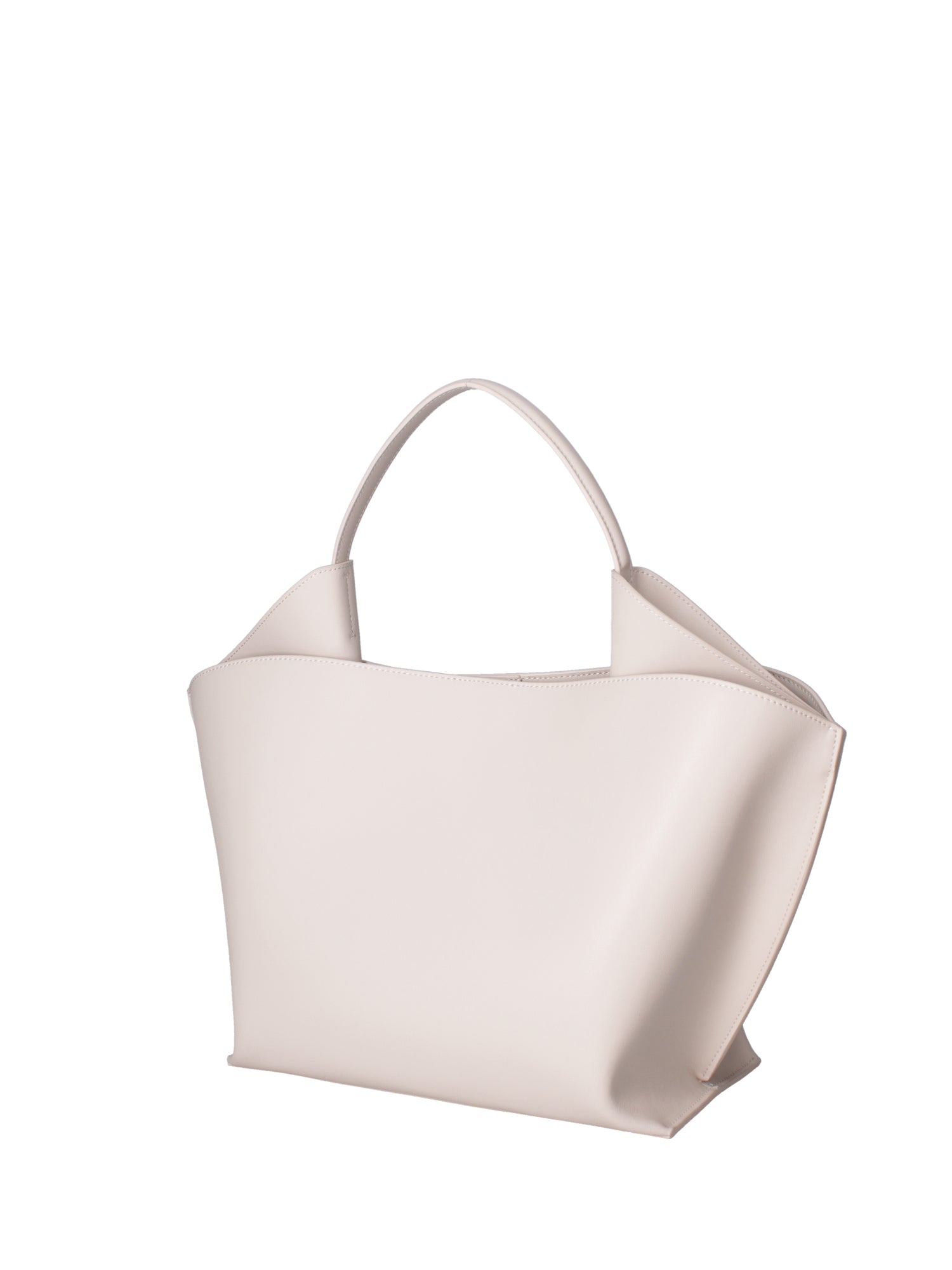 Borsa a mano da donna 100% pelle riciclata 07226-Latte Viola Castellani
