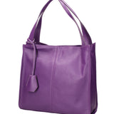 Seraphina Ultra Borsa a spalla da donna Vera pelle 3311-D45 VIOLA Gave Lux