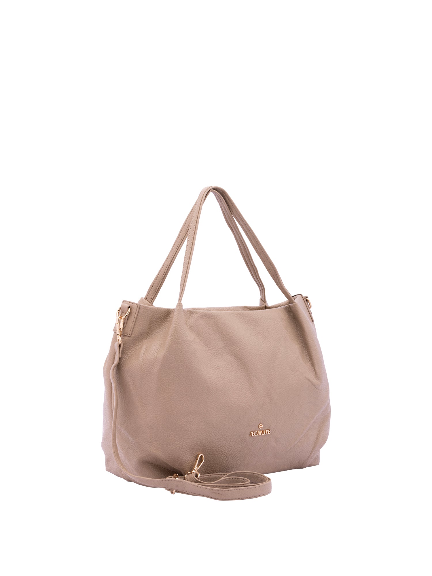 Borsa a spalla da donna Ecopelle BC1406-BEIGE B Cavalli