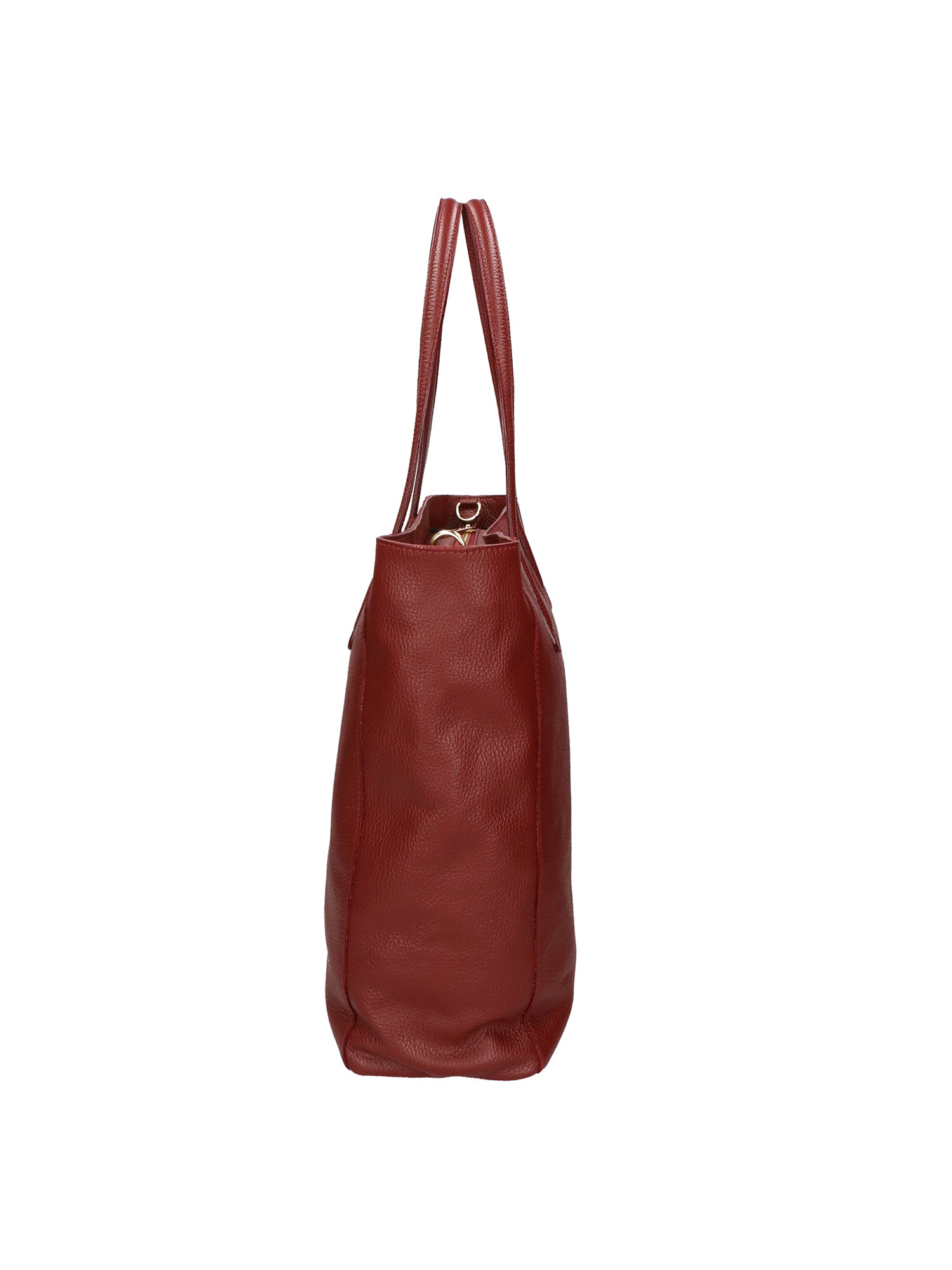 Annachiara Borsa a spalla da donna Vera pelle 05416-D10 RUBINO Gave Lux