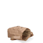 Borsa a spalla da donna 100% Pvc CM6408-ALMOND David Jones