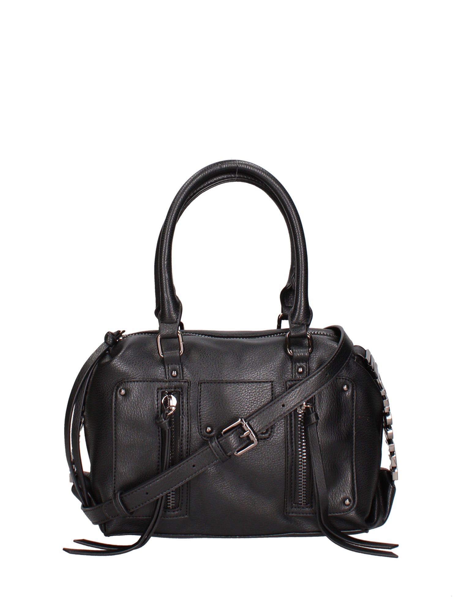 Edera Prime Borsa a mano da donna 100% poliuretano B16121-NERO Braccialini