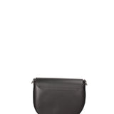 Borsa a tracolla da donna 100% pelle ruga JR-W-1017-BLACK-SILVER John Richmond