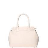 Borsa a mano da donna Vera Pelle 07146-D37 LATTE Viola Castellani
