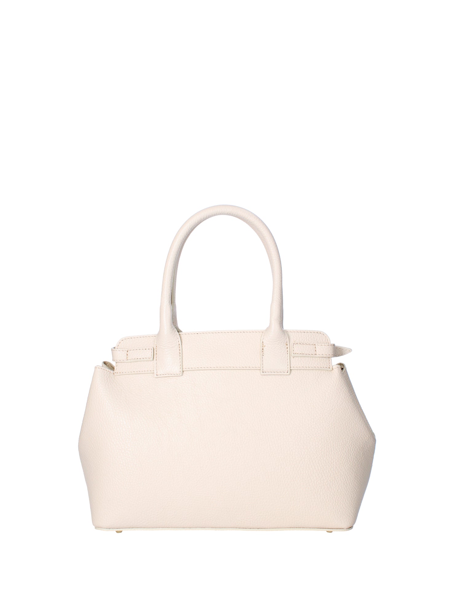 Borsa a mano da donna Vera Pelle 07146-D37 LATTE Viola Castellani