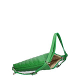 Borsa a spalla convertibile in zaino Vera pelle 07144-S47 VERDE MELA Roberta Rossi