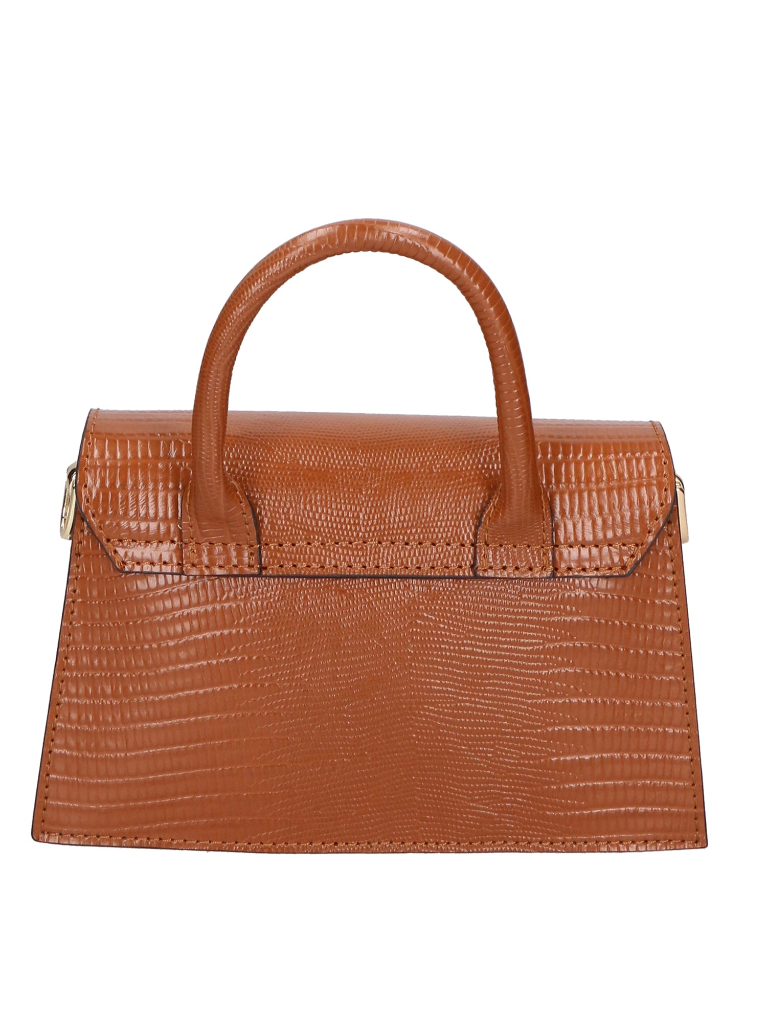 Ariel Borsa a mano da donna Vera pelle 05458-LU17 CUOIO COGNAC Gave Lux