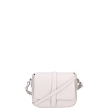 Borsa a tracolla da donna Vera pelle 07203-D86 GRIGIO PERLA Roberta Rossi