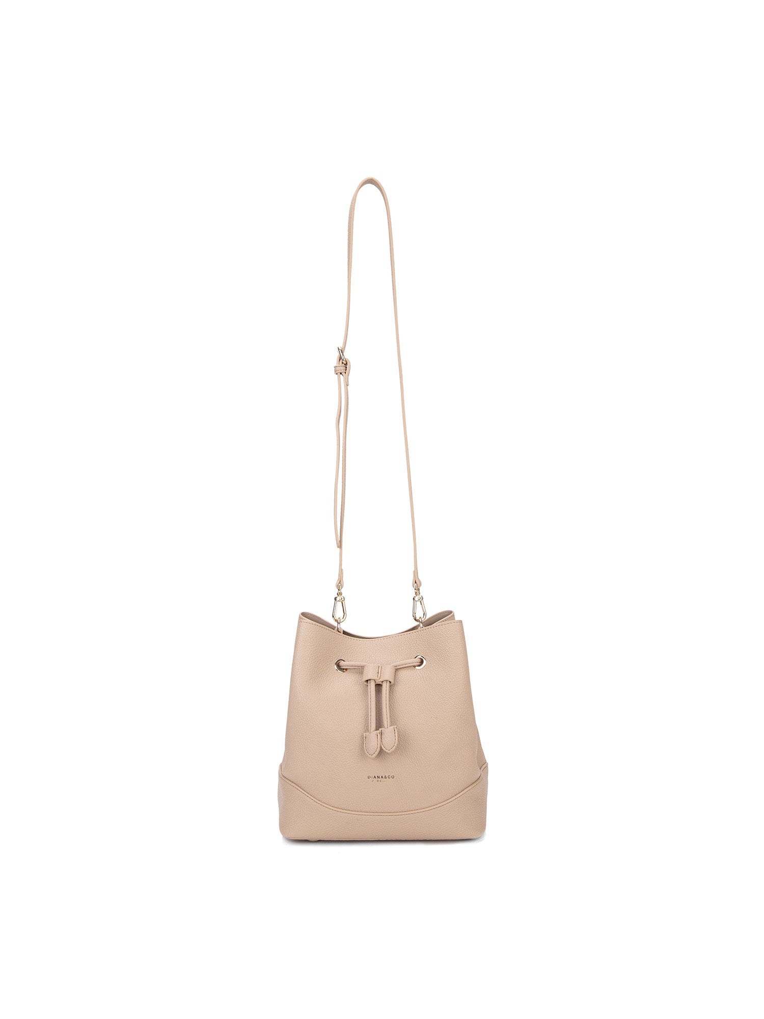 Borsa a mano da donna 100% pelle vegana PU 741-1PT-LIGHT CREAM Diana&co