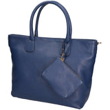 Sylvie Borsa a mano da donna 100% pelle 06520-D24 BLU JEANS Gave Lux