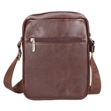 Borsa a tracolla uomo 100% pelle PU PCL3076-COFFEE Northampton Polo Club