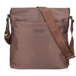 Borsa a tracolla uomo 100% pelle PU PCL3159-BROWN Northampton Polo Club