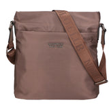 Borsa a tracolla uomo 100% pelle PU PCL3159-BROWN Northampton Polo Club