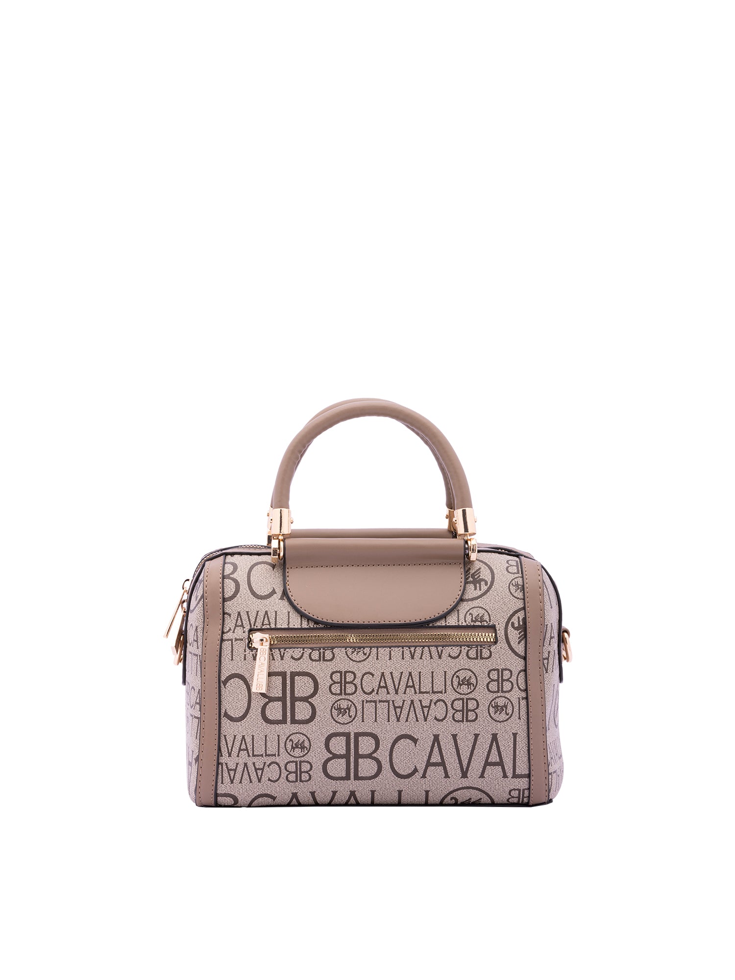 Borsa a bauletto da donna Ecopelle BC1371-KHAKI B Cavalli