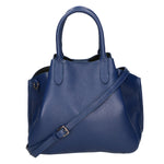 Vincenza Borsa a mano da donna Vera pelle 06898-D24 BLU Gave Lux