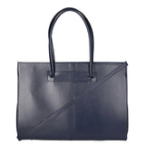 Eugenia Borsa a mano da donna 100% pelle 9008-BLU Gave Lux