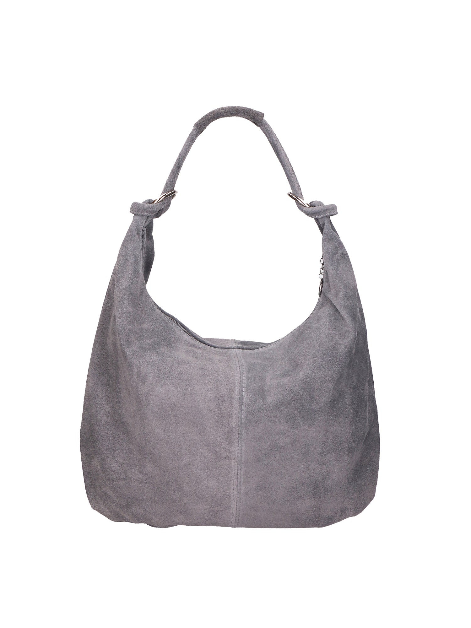 Valeria Borsa a spalla da donna Vera pelle 05280-018 GRIGIO MEDIO Gave Lux