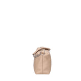 Borsa a spalla da donna Vera pelle 07141-D05 CAPPUCCINO Viola Castellani