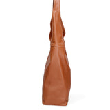 Aria Borsa a mano da donna 100% pelle 07029-D17 CUOIO SCURO Gave Lux