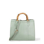 Borsa a spalla da donna Ecopelle vegana DC3333-3-WATER GREEN Diana&co