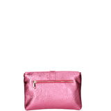 Borsa a mano da donna Vera pelle 07163-L025 FUXIA CHIARO Viola Castellani
