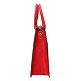 Giulia Borsa a mano da donna Vera pelle effetto cocco 468W-LU58 ROSSO Viola Castellani