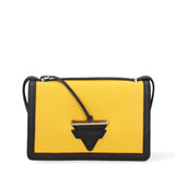 Ardena Borsa a tracolla da donna Vera pelle 1324-GIALLO+NERO Gave Lux
