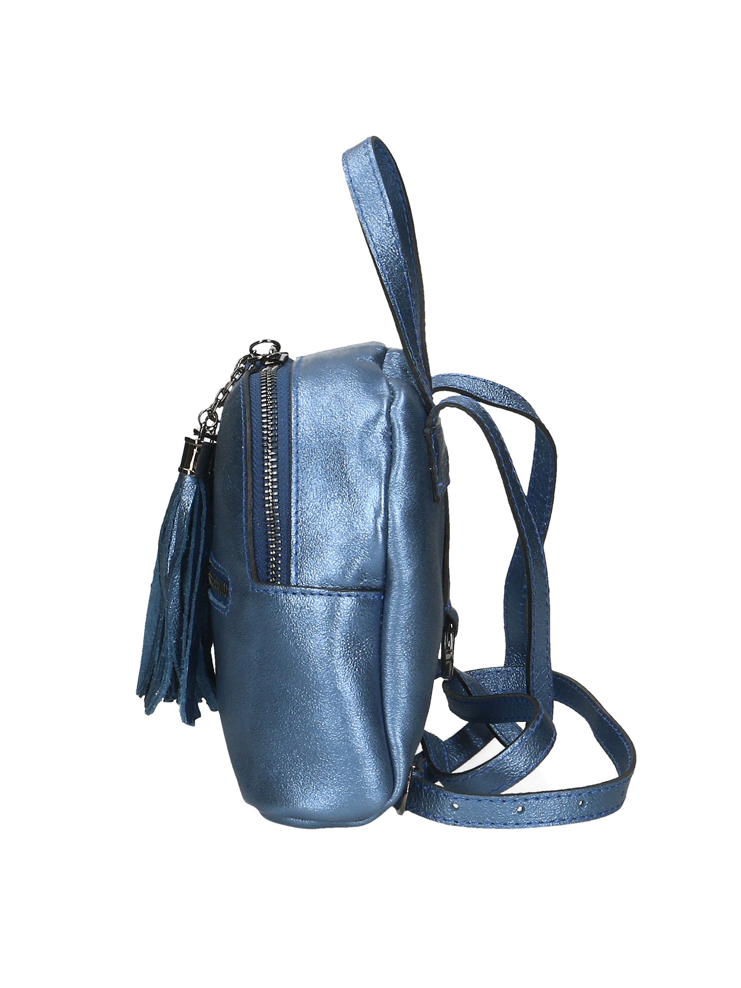 Morgana 188132-BLU JEANS Zaino da donna in vera pelle Gave Lux