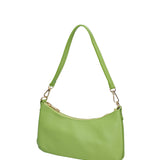 Oriane Borsa a spalla da donna Vera Pelle 07400-D12 VERDE Gave Lux