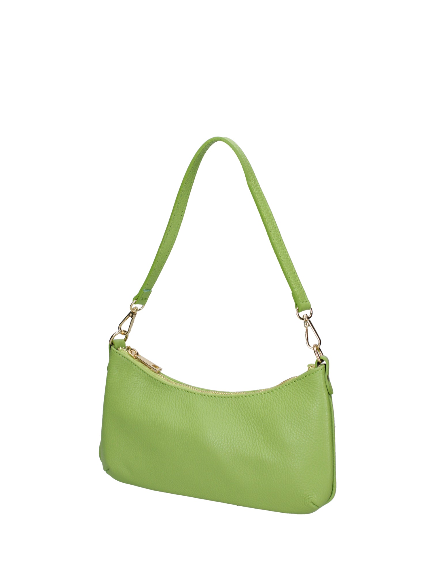 Oriane Borsa a spalla da donna Vera Pelle 07400-D12 VERDE Gave Lux