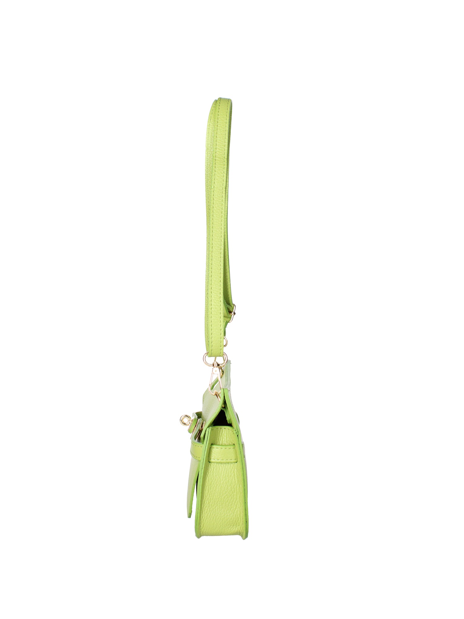 Katie Borsa a tracolla da donna 100% vera pelle 07145-D12 VERDE Viola Castellani