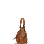 Erisia Borsa a spalla da donna Vera pelle 06091-041 MARRONE Gave Lux