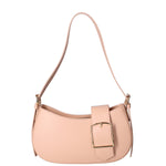 Borsa a spalla da donna 100% vera pelle 07213-L805 LILLA Roberta Rossi