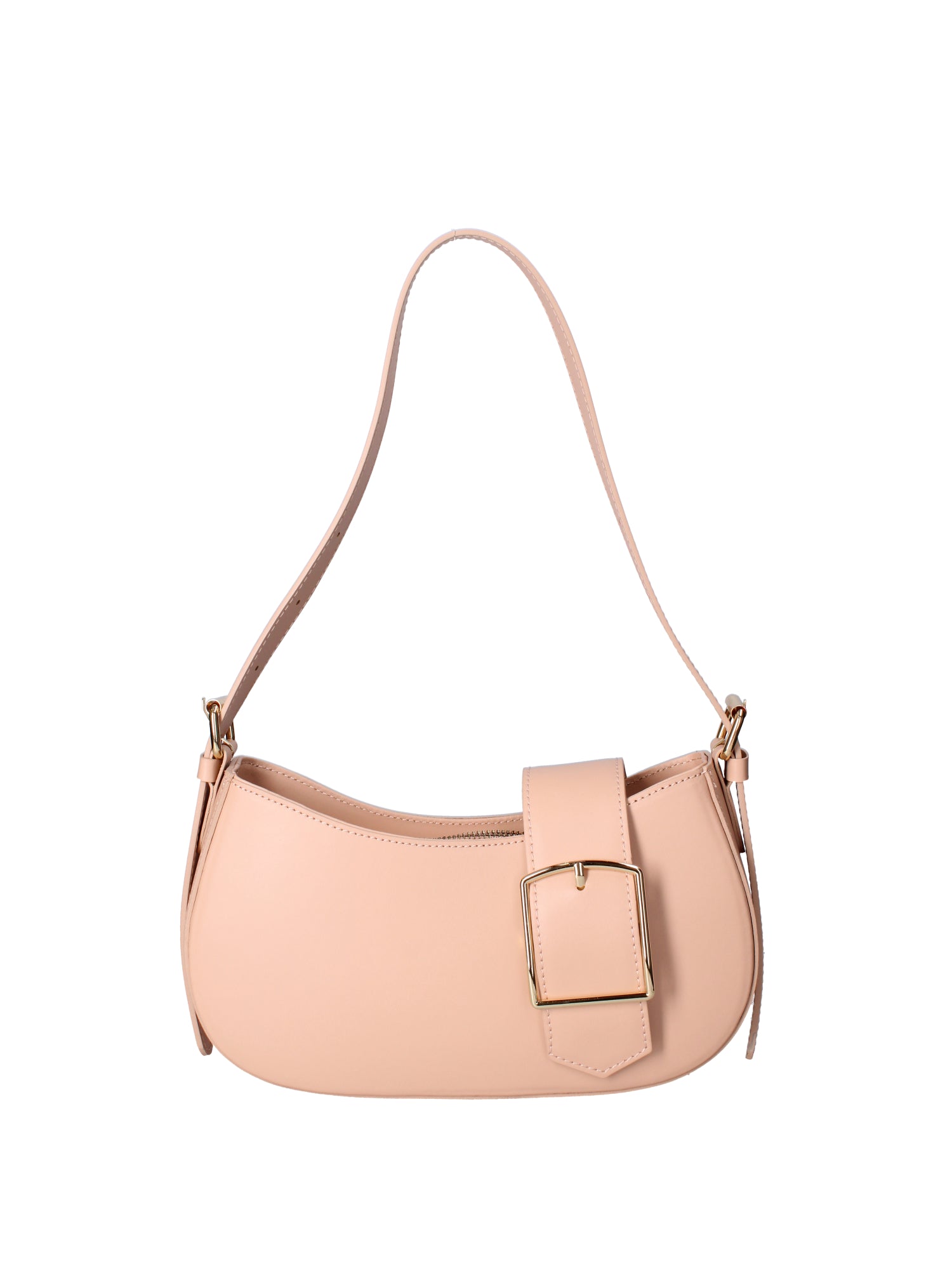 Borsa a spalla da donna 100% vera pelle 07213-L805 LILLA Roberta Rossi