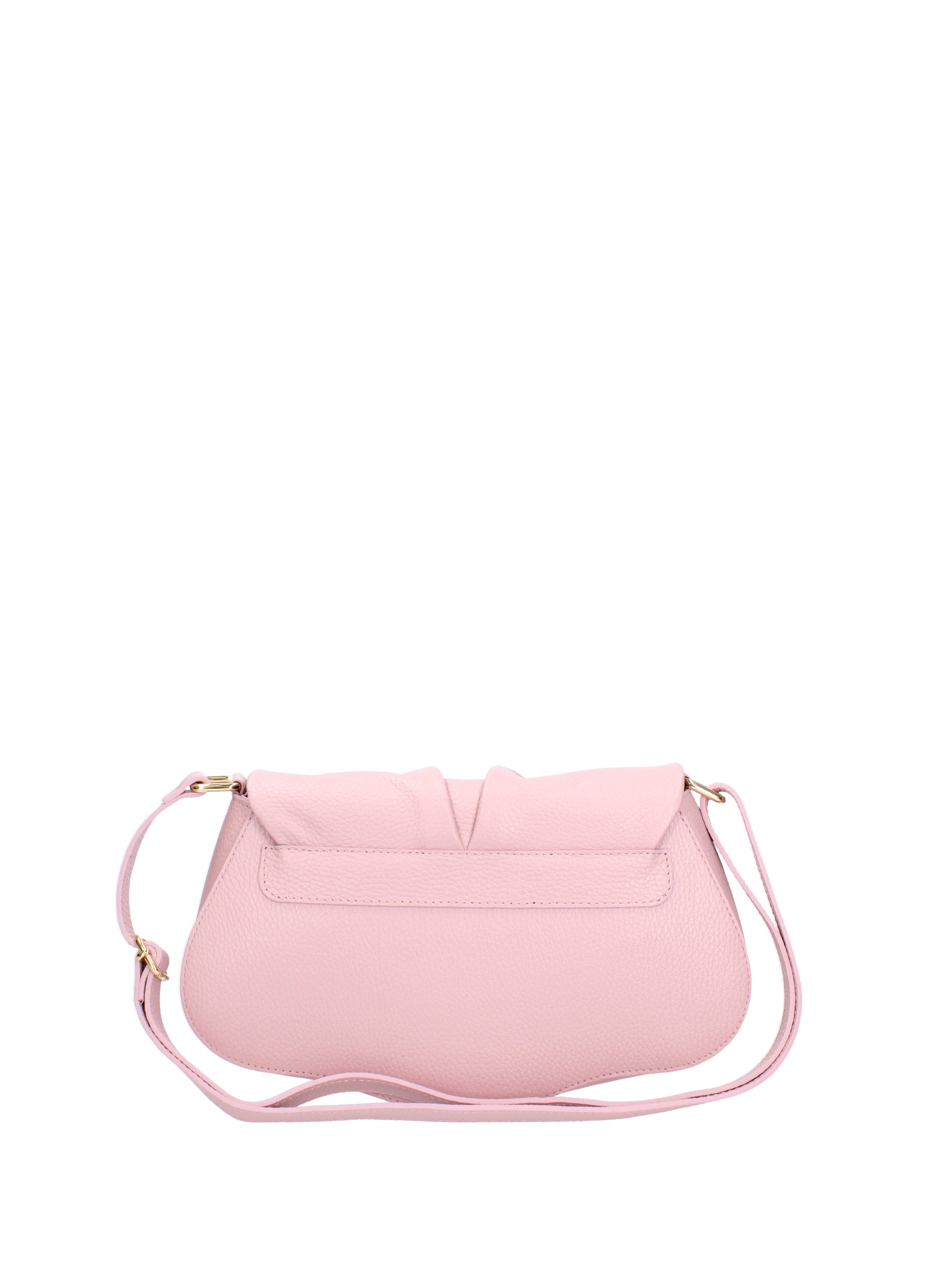 Borsa a spalla da donna Vera pelle 07152-D56 PINK Viola Castellani