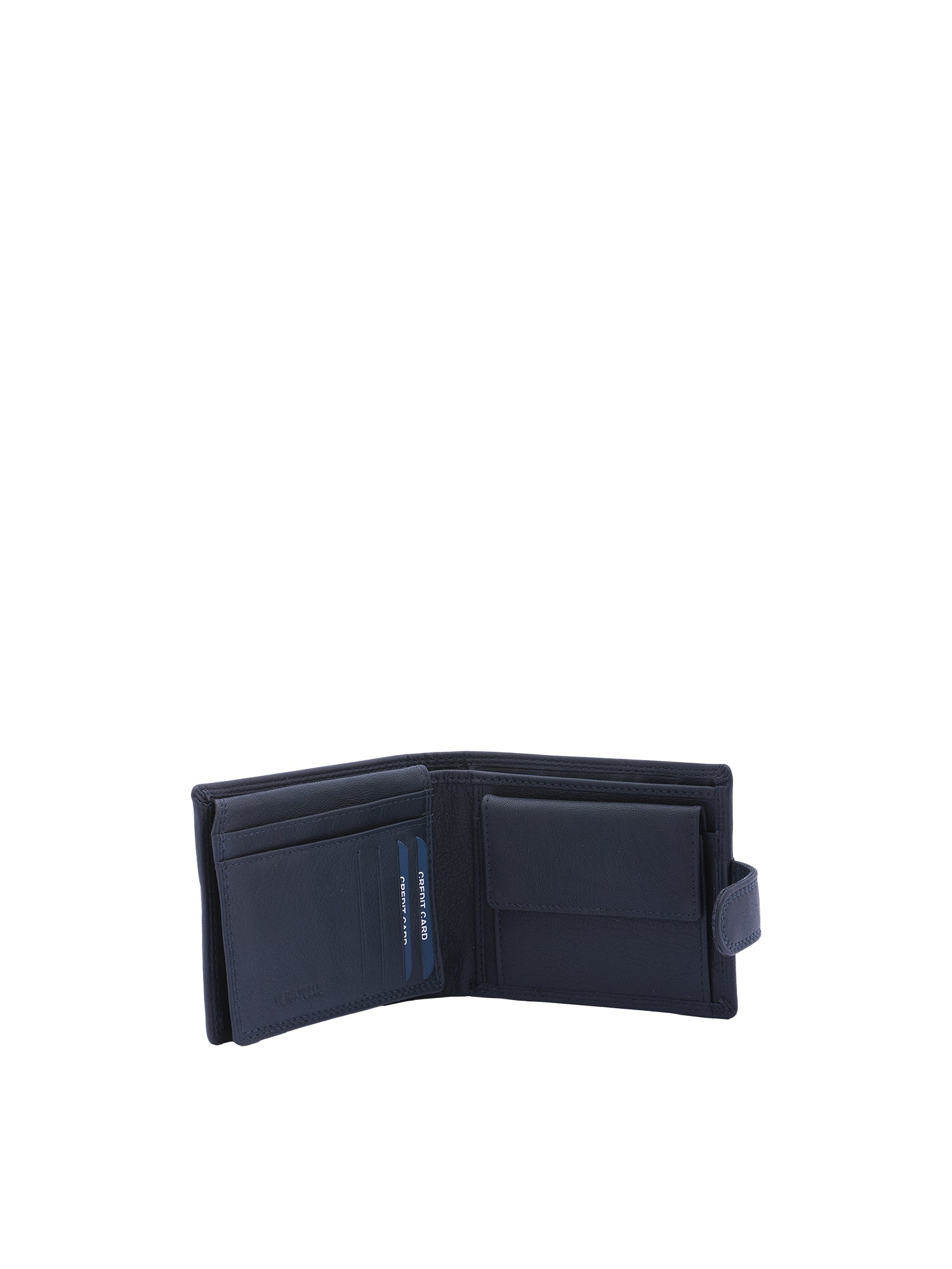 Portafoglio uomo in vera pelle Casual EC7602-56-BLU Enrico Coveri
