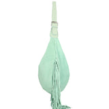 Zefira Borsa a spalla da donna Pelle Scamosciata 8630-MARINA Gave Lux