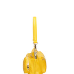 Borsa a spalla da donna Vera pelle 07147-D04 GIALLO Roberta Rossi