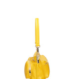 Borsa a spalla da donna Vera pelle 07147-D04 GIALLO Roberta Rossi