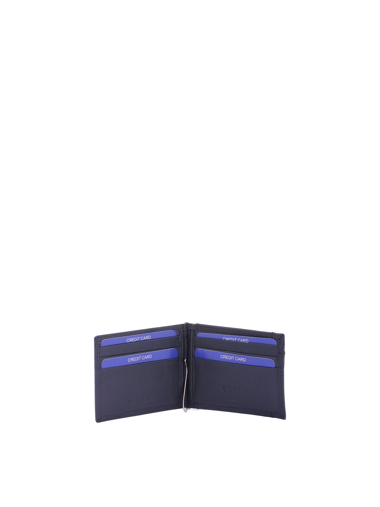 Portafoglio uomo in vera pelle Casual CC408-B018-BLU Coveri Collection