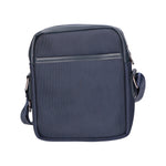 Borsa a tracolla uomo Pelle vegana e nylon PCL3062-BLU Northampton Polo Club