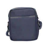 Borsa a tracolla uomo Pelle vegana e nylon PCL3062-BLU Northampton Polo Club