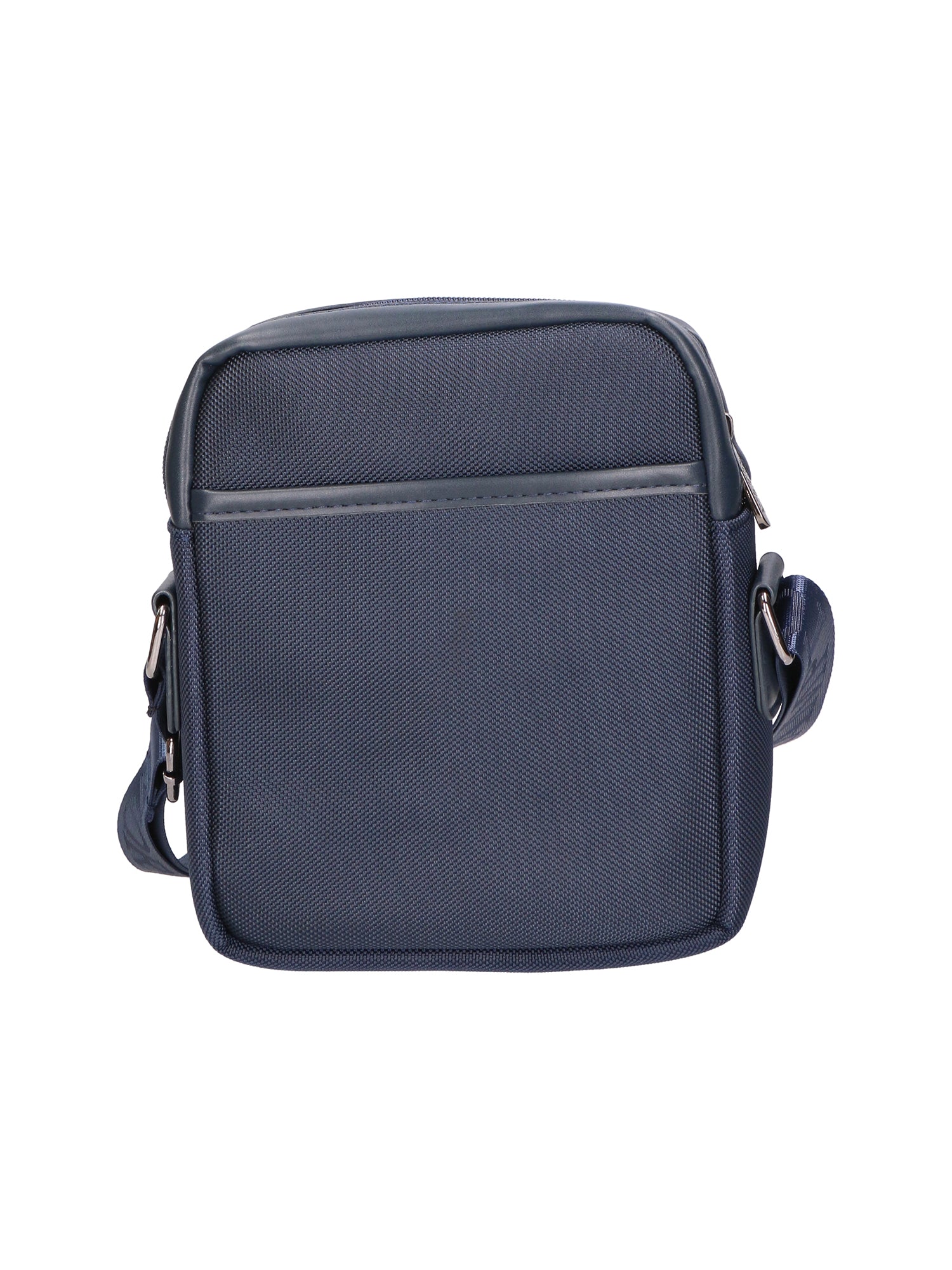 Borsa a tracolla uomo Pelle vegana e nylon PCL3062-BLU Northampton Polo Club