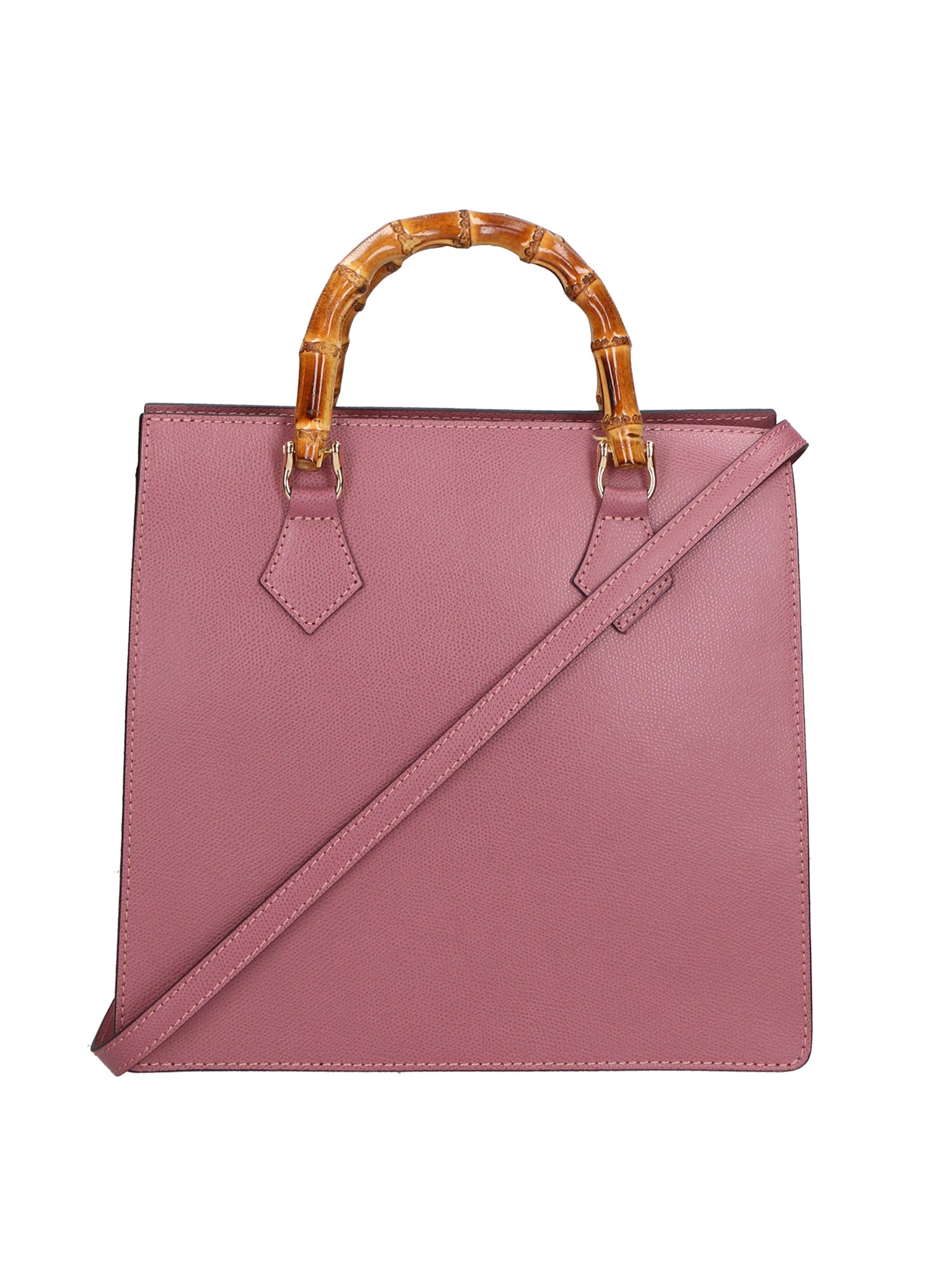 Lorenza Borsa a mano da donna Vera pelle 06524-P627 GLICINE Gave Lux