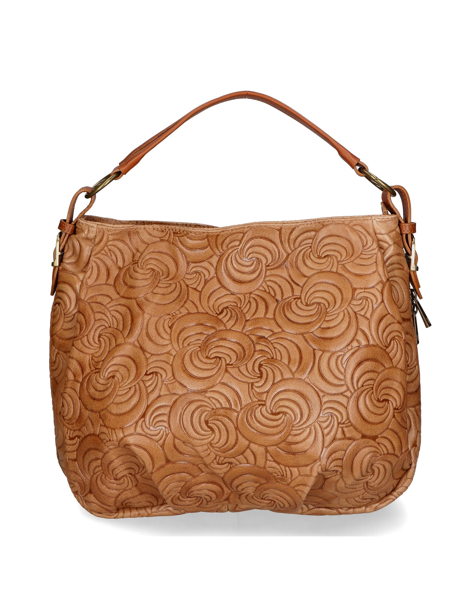 Lumelia Borsa a mano da donna Vera pelle 80013-031 CUOIO SCURO Gave Lux