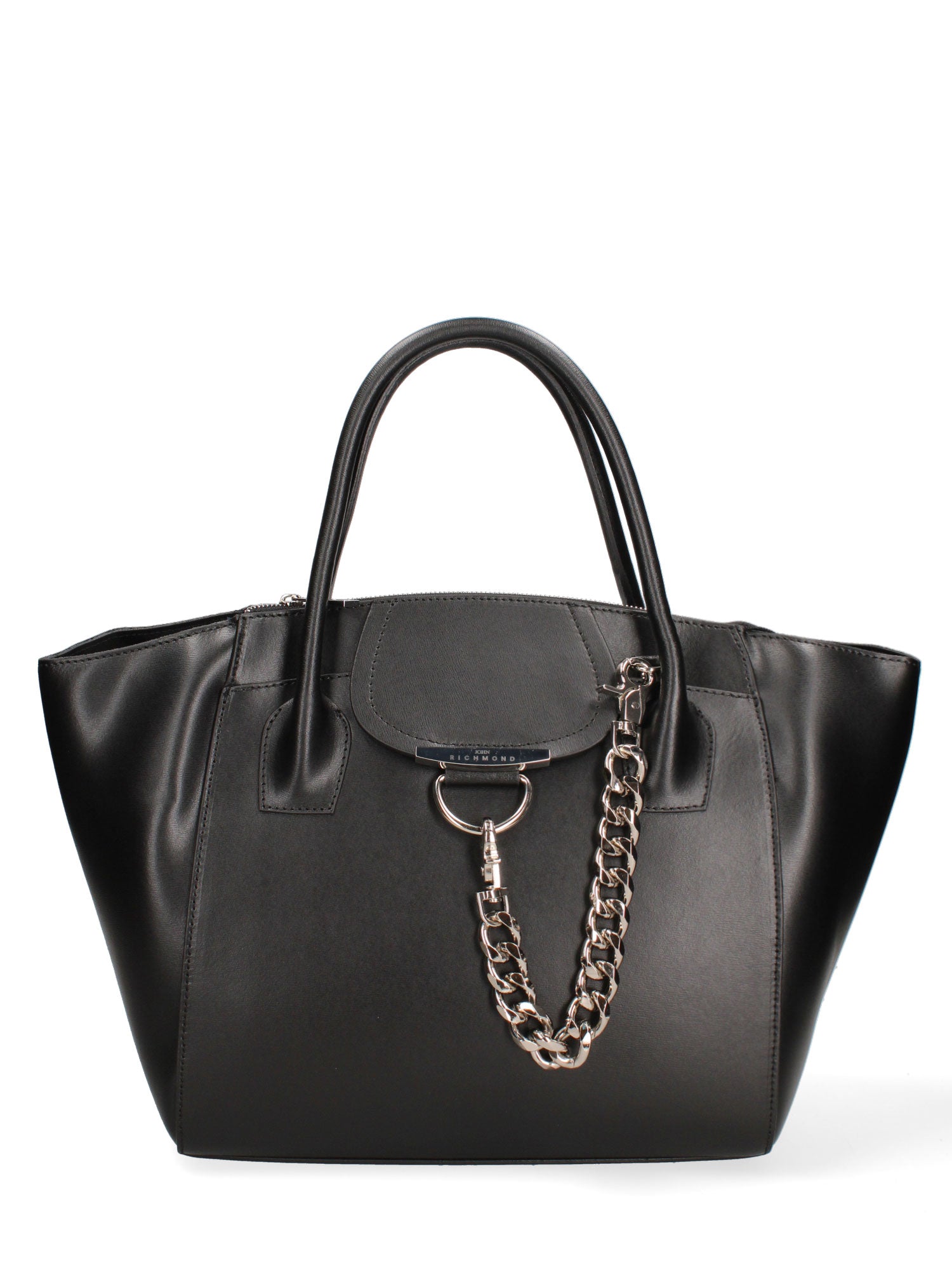Borsa a mano da donna Vera pelle JR-W-1101BX-BLACK-SILVER John Richmond