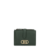 Portafoglio donna in vera pelle Casual LB7692-20-GREEN Laura Biagiotti