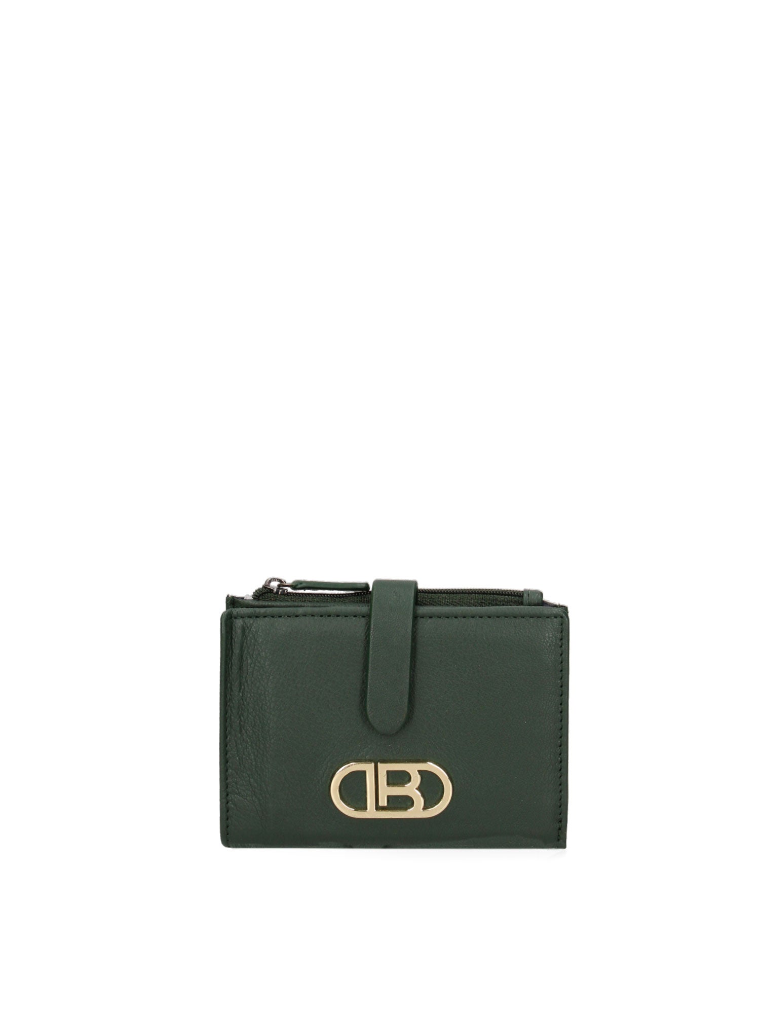 Portafoglio donna in vera pelle Casual LB7692-20-GREEN Laura Biagiotti