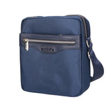 Borsa a tracolla uomo Pelle PU e nylon PCL3071-BLU Northampton Polo Club